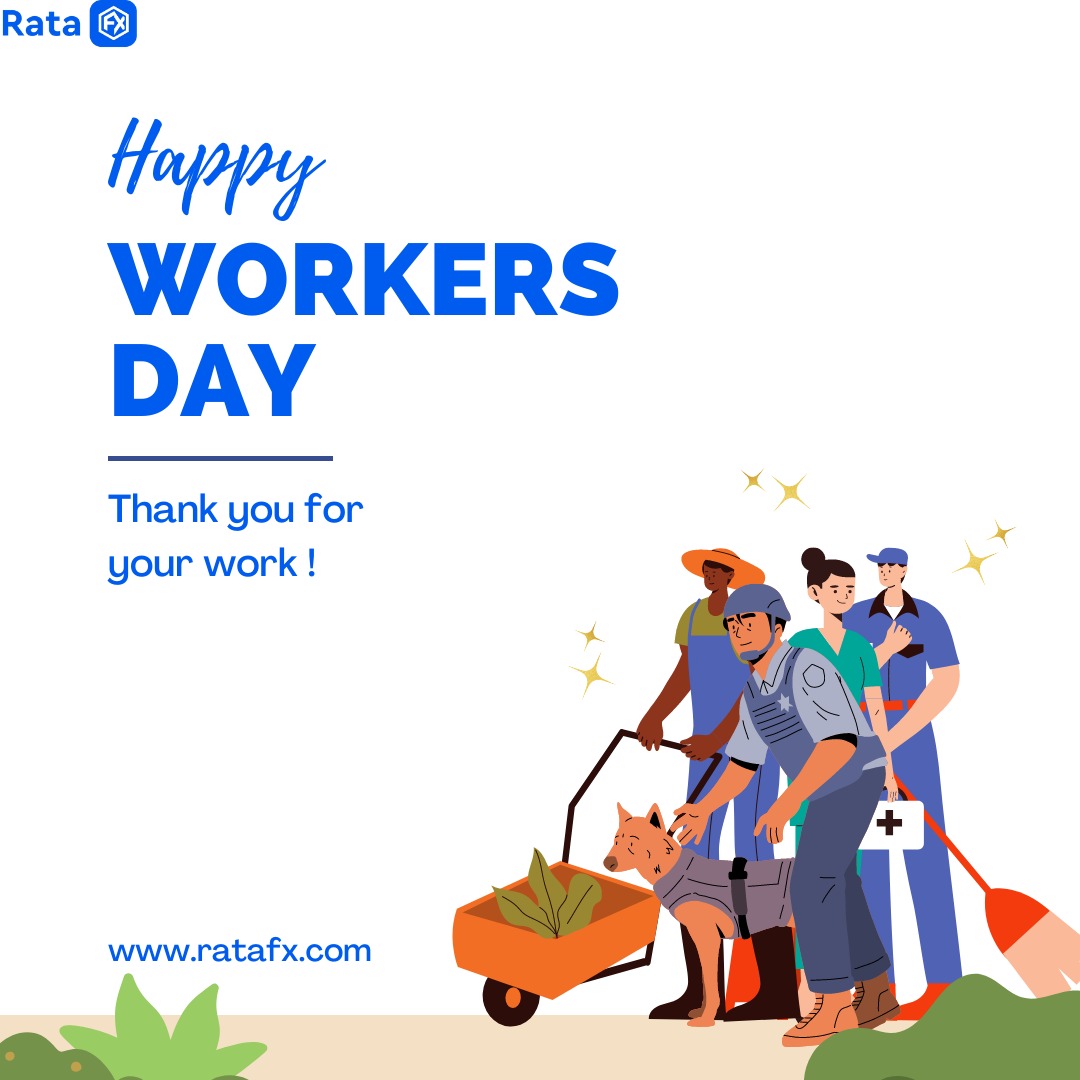 Happy Workers' Day!

RataFX's got low fees, virtual accounts, and a currency exchange hotter than Suya. Join us at ratafx.com! #RataFX #ZeroFees #VirtualAccounts #CurrencyExchange #BetterBanking #WorkersDay