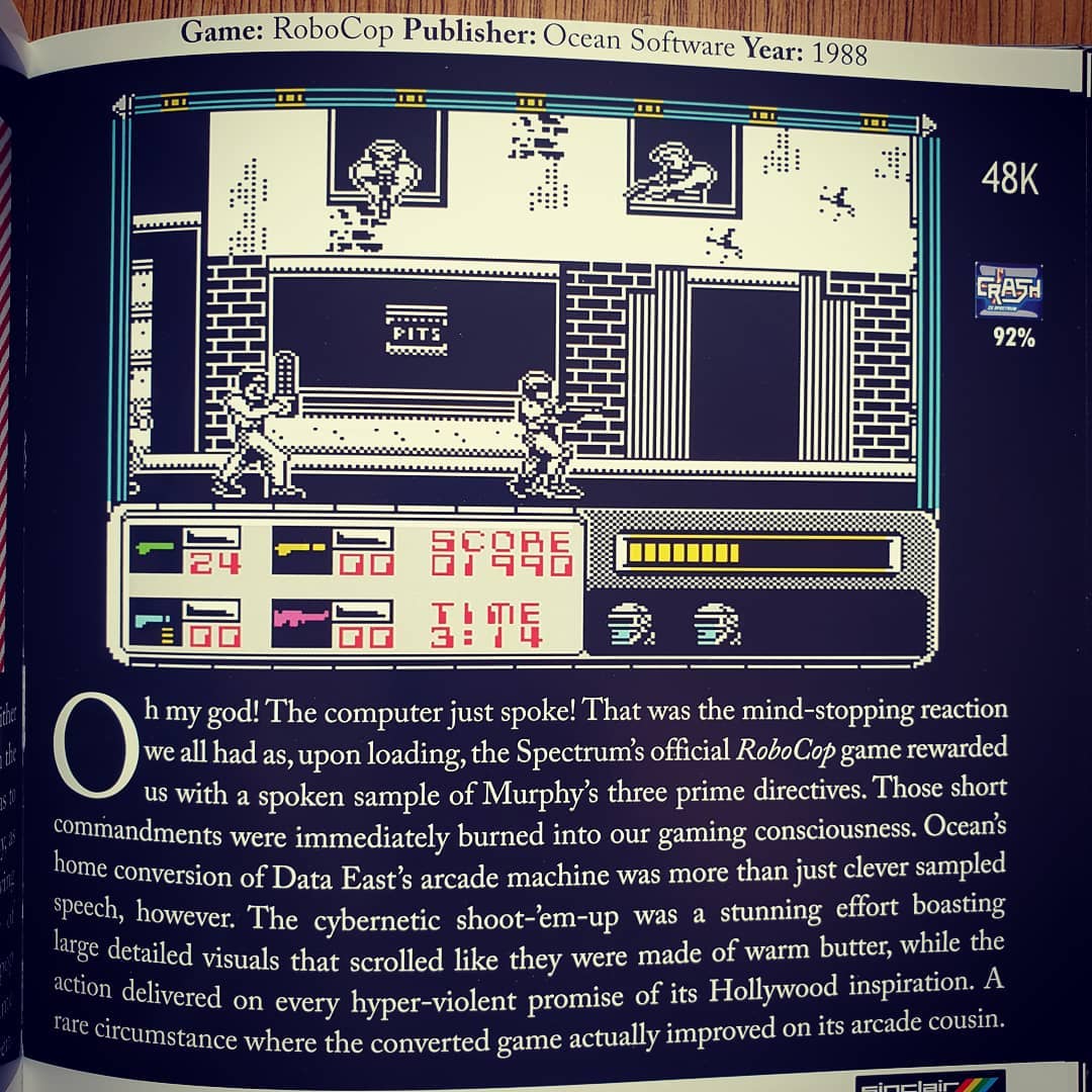 Retro70sChild's tweet image. Kicking off #WeekofSpeccy over on Instagram Hosted by @bobbus74 My.retro.Tech with this lovely book from @fusion_retro_books by Chris Wilkins. A great Little book (literally).
.
#ZxSpectrum #SinclairResearch #Retrocomputer #retrogamer #Retrogaming #VintageComputer