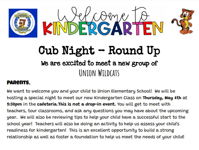 Union Elementary tweet media