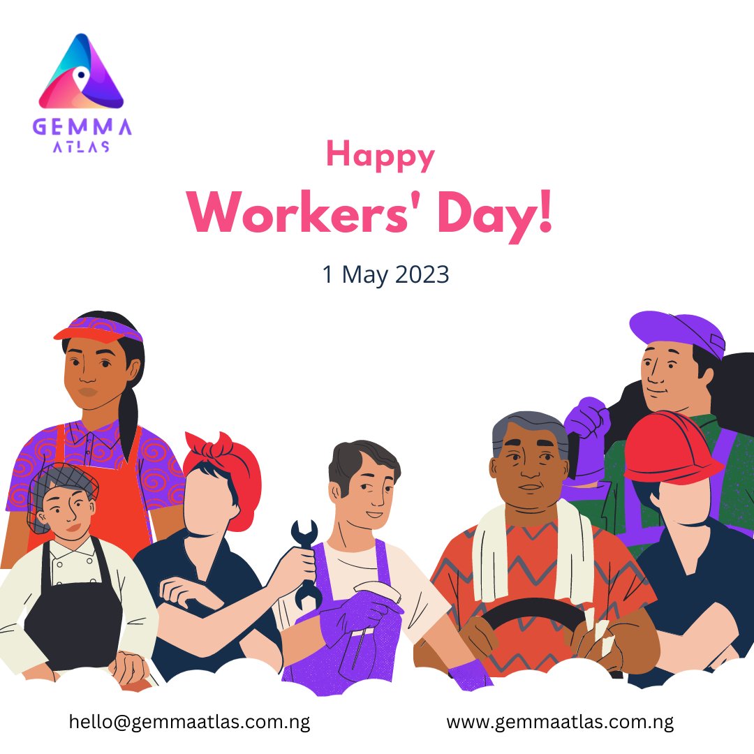 gemmatlas's tweet photo. Happy Labor Day to the workers of every field! The world runs on your contributions and you all deserve respect, recognition, and a day to relax. We hope you have a great one! https://t.co/48DIcs40ff