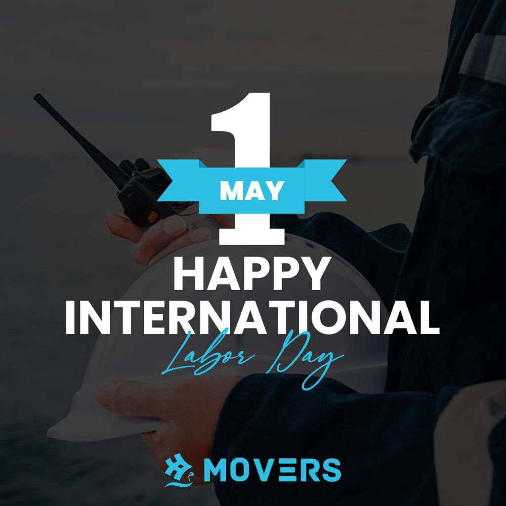 moversmaritime's tweet photo. 1 Mayıs Emek ve Dayanışma Günü kutlu olsun!

Happy Intentional Labor’s Day!

#1mayıs #emekvedayanışmagünü #movers #moversmaritim  #may1 #happylaborday https://t.co/U50pRxpSiD