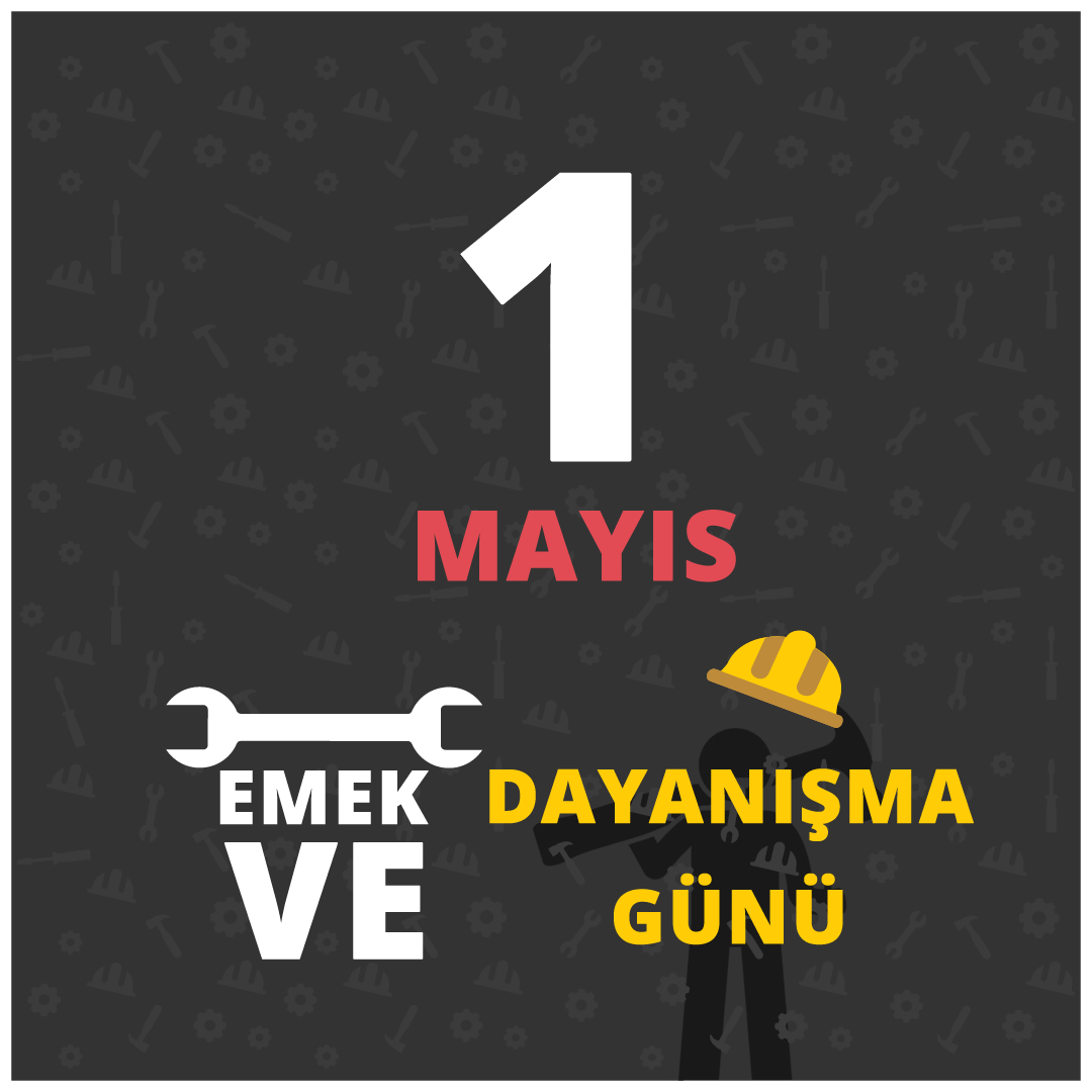 AkinMedya's tweet photo. #1MAYIS Emek ve Dayanışma Günü Kutlu Olsun. https://t.co/QuuxsJLdFj