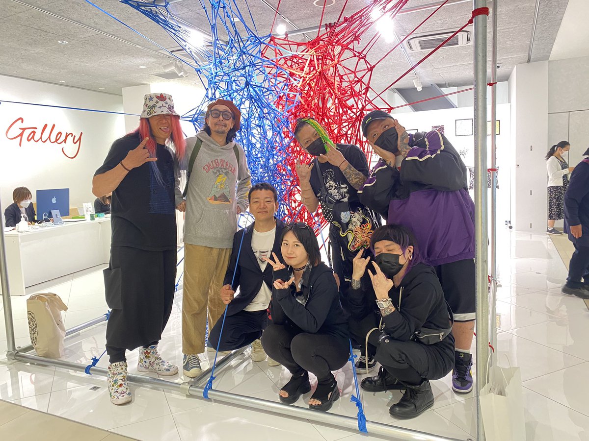 Shibarijp's tweet photo. 展示ありがとうございます！！
最高！
次の在廊は、4日です！
お待ちしています。 https://t.co/2c6aD38zjE