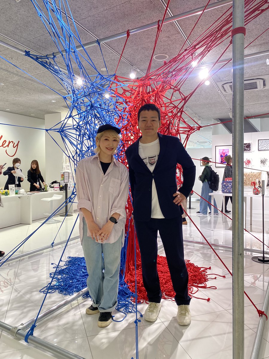Shibarijp's tweet photo. 展示ありがとうございます！！
最高！
次の在廊は、4日です！
お待ちしています。 https://t.co/2c6aD38zjE