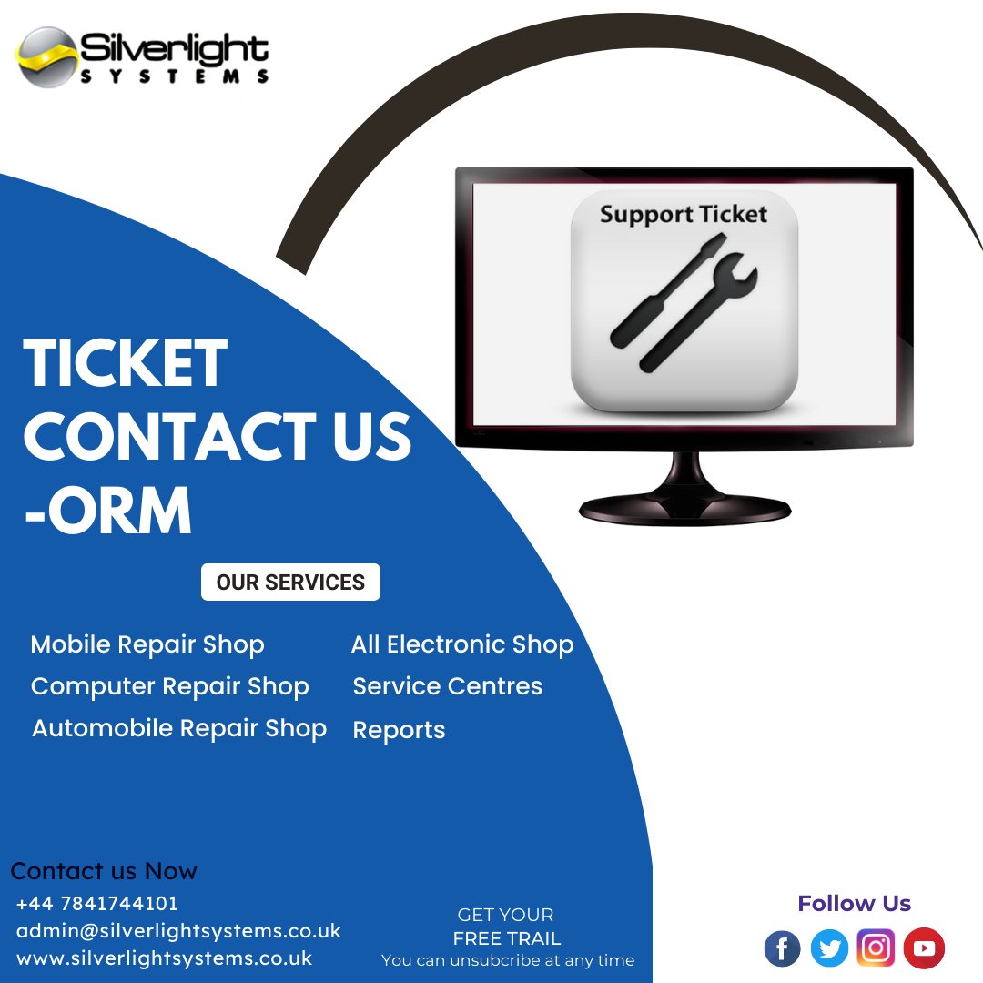 Silverlightsys1's tweet photo. Need help managing your tickets? Our team of experts is here to provide support for overall repair management contact us now for efficient and effective service! #TicketSupportExpert 💻 #Support #TicketSupportExpert #TicketManagement #TicketAssistance #OnlineSupport #CustomerCare https://t.co/IcfBVW8s21