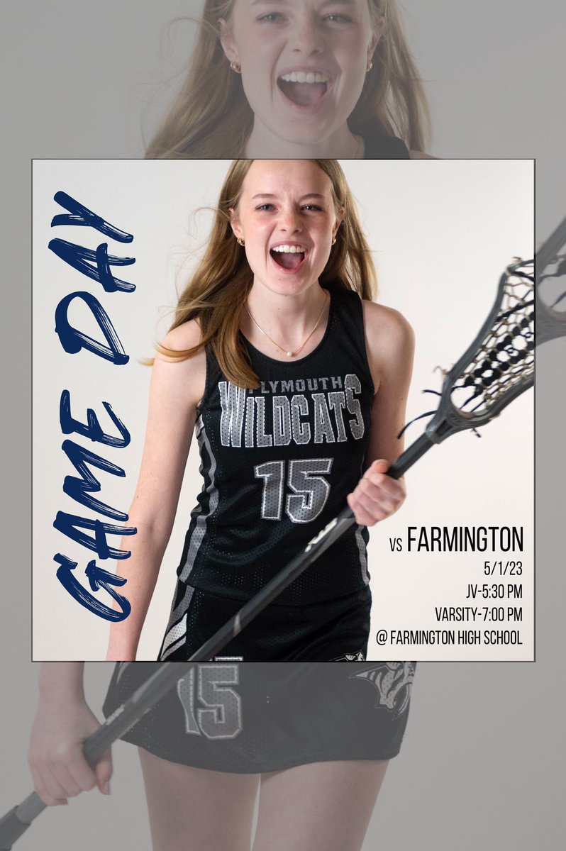 The Wildcats are on the road to Farmington High School

5/1/23
JV 5:30pm
Varsity 7:00PM
@Farmington High School

Go Cats!

#girlslacrosse #HSlacrosse #lax #lacrosse #Michiganlacrosse #phswlacrosse
