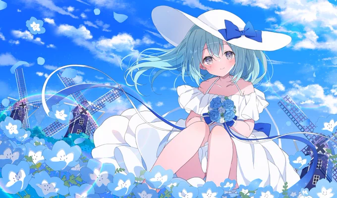 (創作)初夏の色