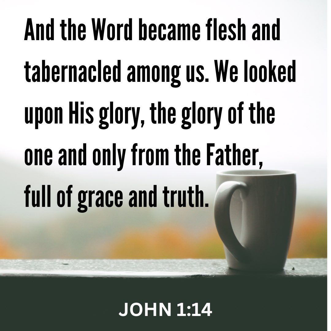 ravdaveed's tweet image. #John1v14 #TLV
•
#WWL #WordAsAWayOfLife #CoffeeAndTheBible #Discipleship