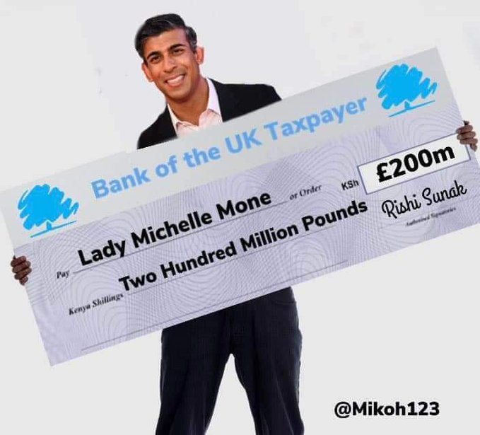 Britain_People's tweet photo. 🔴MICHELLE MONE

WHERE is our money, Baroness Mone?

👉RETWEET to remind her.

#ToryCorruption https://t.co/IunE44w8a6