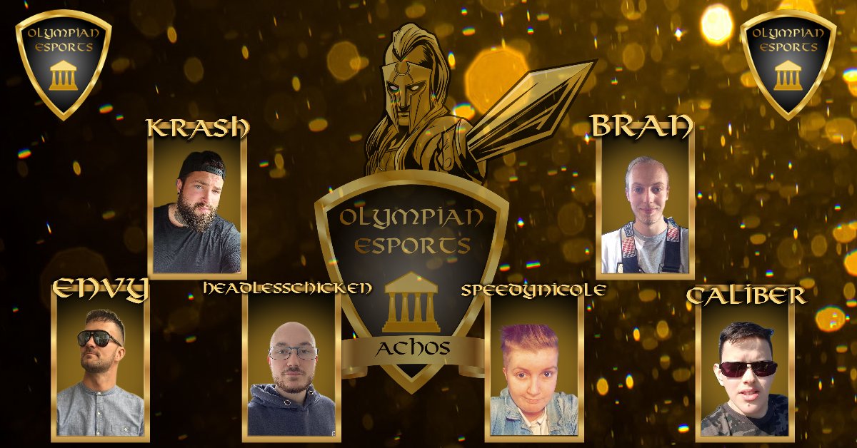 Kraash_33's tweet photo. Meet the the @OlympianEsport1 ACHOS Team
@Kraash_33
@grint102
@Headles36702739
@tute_jemma
@Brxnn_EU
Caliber
#muggies #policelineup #CallofDutyModernWarfare2 #XPleauge https://t.co/BIpX5PYAPA