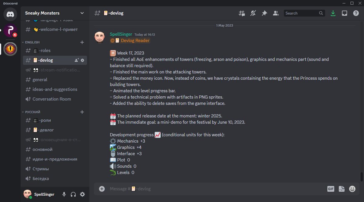 #devlog Week 17, 2023    
#gamedevelopment #gamedev #indiedev #towerdefense #towerdefence #developer #IndieGameDev