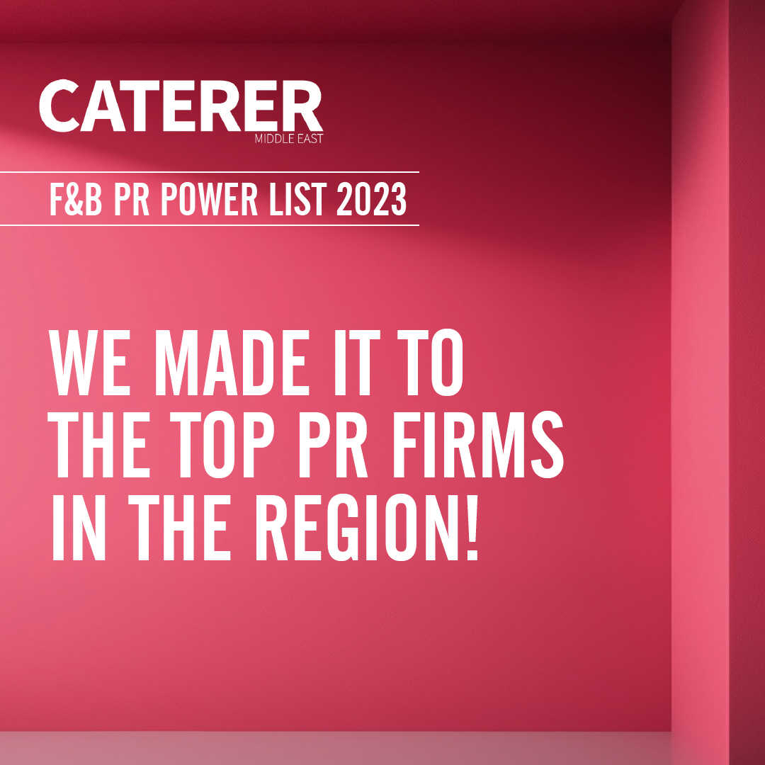 We made it to the @catererme list of the top 30 PR firms in the region who are known for their expertise in securing the best media coverage, creating effective campaigns and drafting the most compelling messages. 
#AgencyLife #Marketing #MarketingAgency #DigitalMarketing #PR