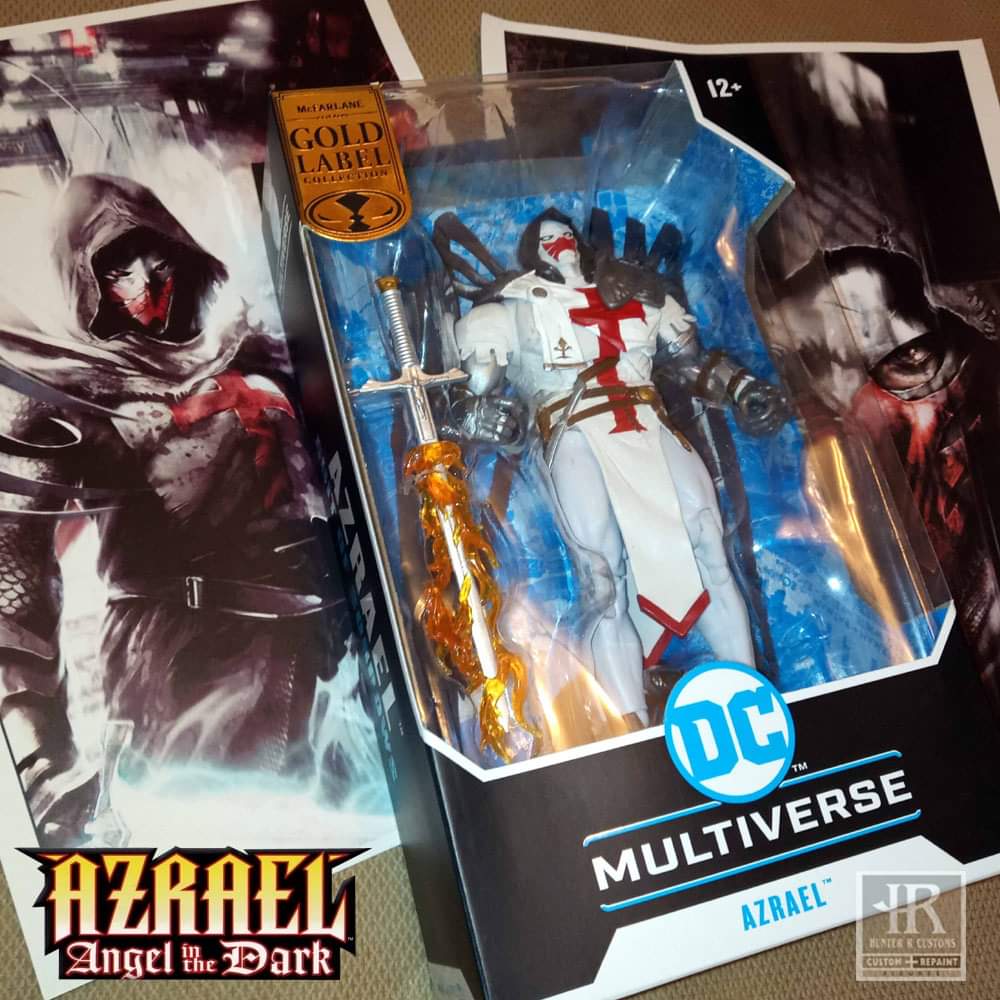 CustomsHunter's tweet photo. Azrael Repaint (WIP)
I browse through some of Francesco Mattina's comic book cover artwork and truly appreciate his style of realism. It was a lot of joy to paint this figure again using his method of painting. I really like the result so far.
#hunter_r_customs #custombatman https://t.co/asOALGbIPN