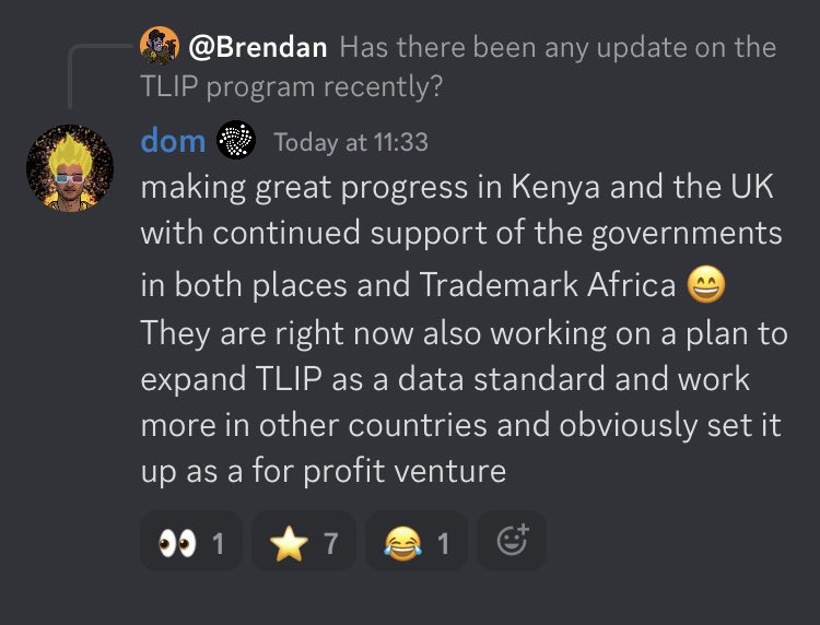 IotaPoet's tweet photo. From some minor bearish news to some bullish #IOTA news. Nice update from Dom. 

We share both sides on IOTAPoet so you can make your own decision 🧠. https://t.co/xEXMCYdPlz