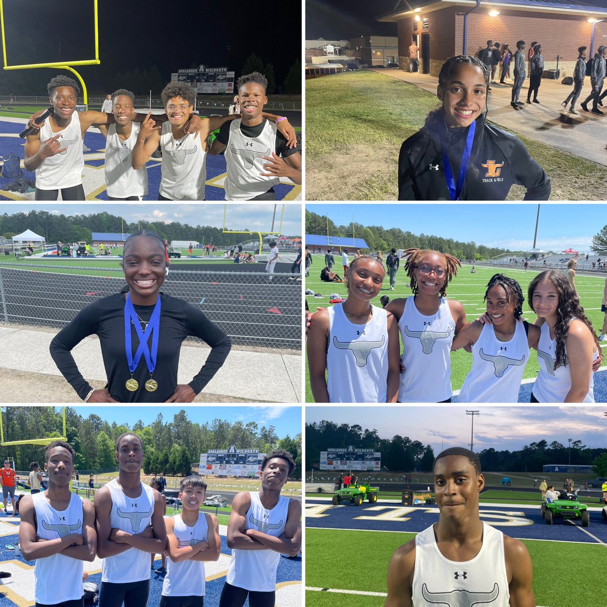 TrackHs's tweet photo. Some of the Longhorns competing in GHSA Track and Field 6A Sectionals on Saturday at Apalachee HS - Come
Out and Cheer !!! @LANIER_HERD @LanierADNews https://t.co/98g7pSJnHL