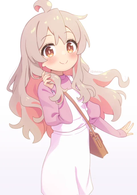 ふわふわにしてもらってご機嫌なまひろちゃん #おにまい