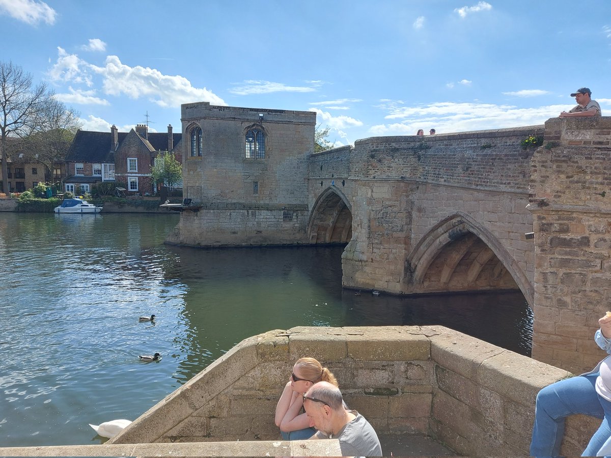 Out cycling in the Fens in the UK. Chilled foal, mighty Ely Cathedral, (annoying) fly murmuration and a bridge in St Ives complete with a chapel.