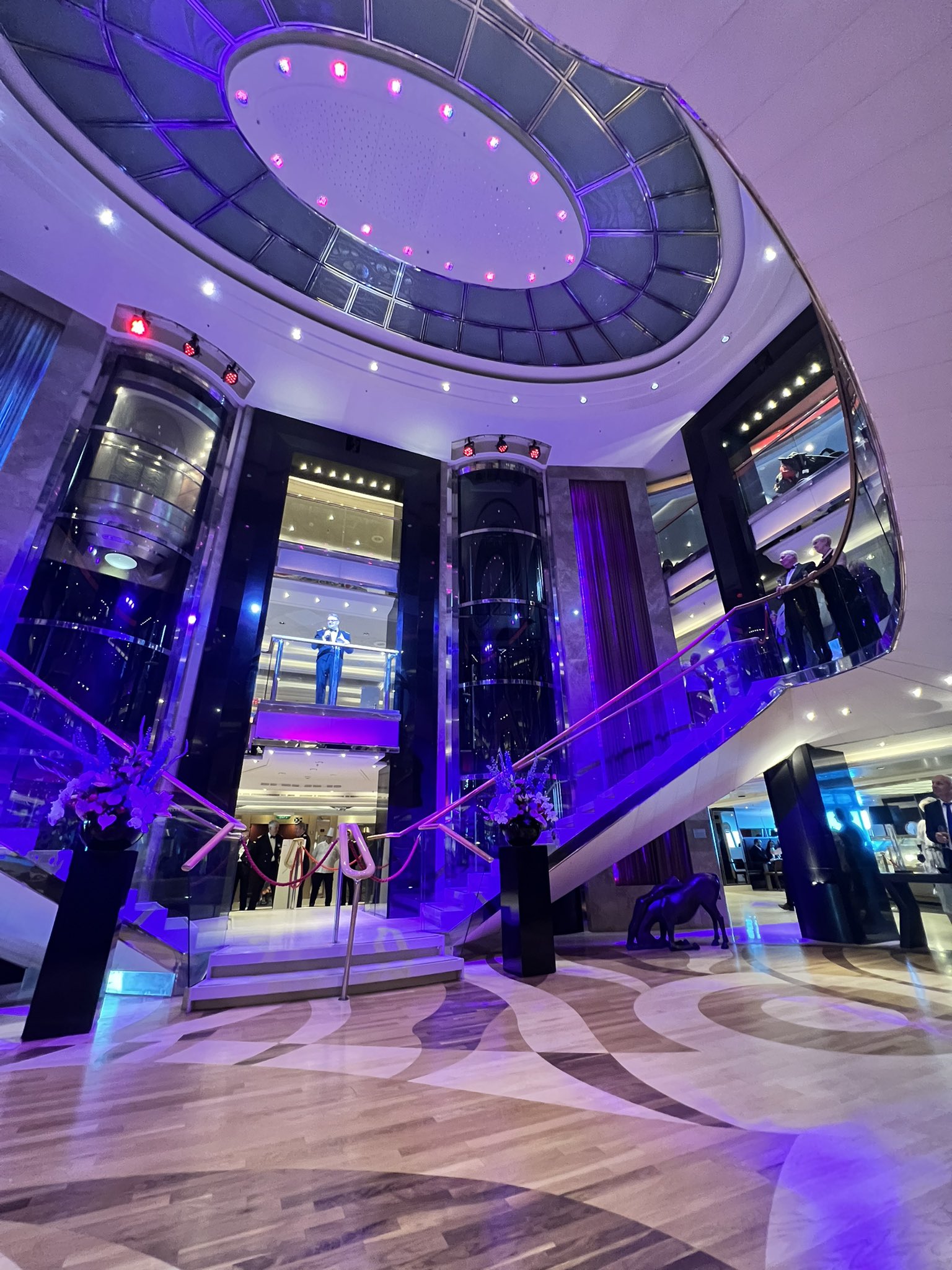 Sabrina at Sea on Twitter "Our meal last night I had the ham and