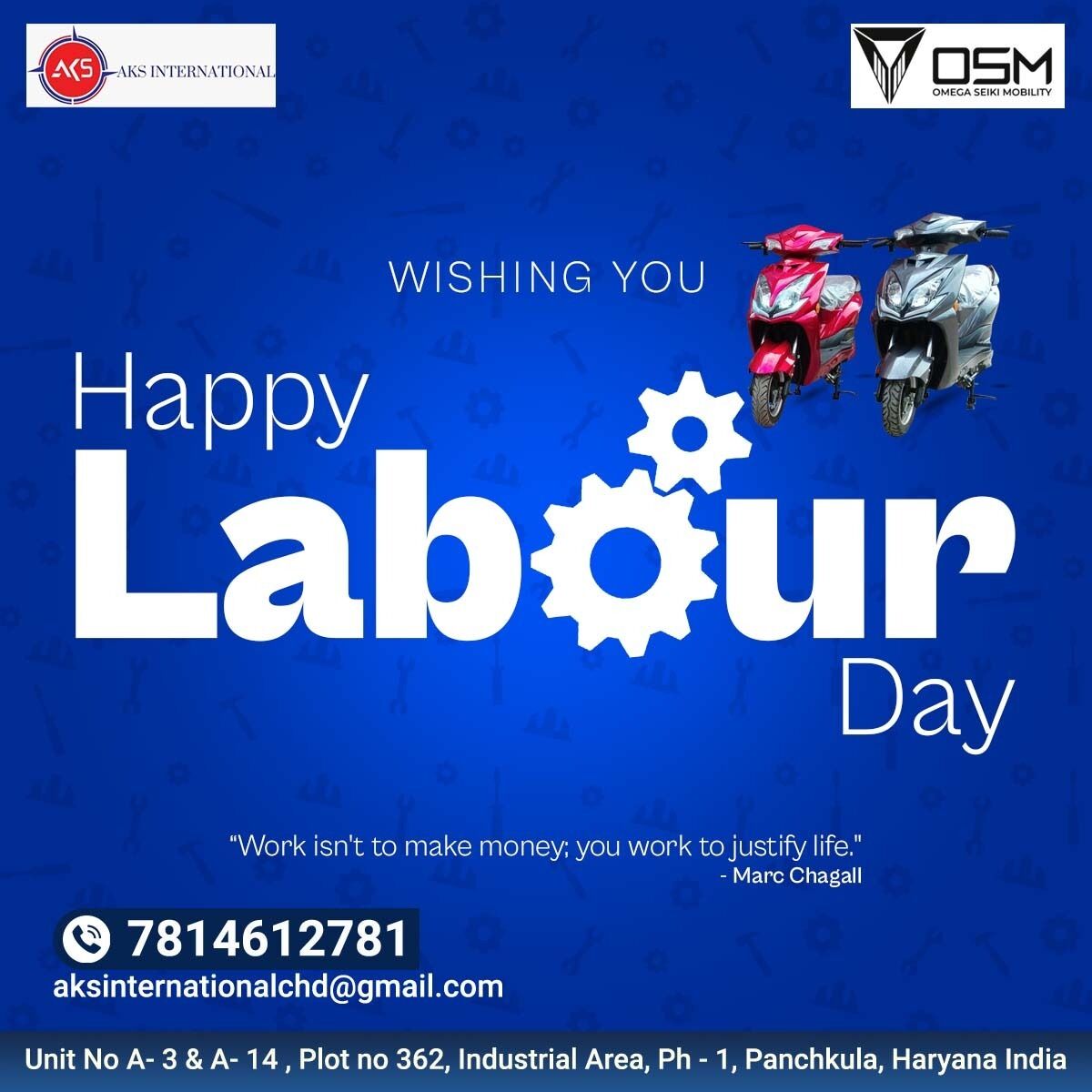 🎉 Happy Labour Day 2023! 🎉
Let's celebrate the hard work and dedication of all the workers who keep our society running! 💪
👨‍🏭👩‍🔧👷‍♀️👨‍🌾👩‍💻👨‍🍳👩‍🏫👨‍⚕️👩‍🚒👮‍♂️
.
#LabourDay2023 #HappyLabourDay #WorkersOfTheWorldUnite #LaborRights #FairWages #SocialJustice #Solidarity #DignityOfWork #EqualOppo