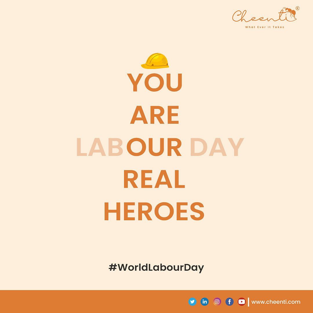 Let’s take this day to honour the preserverance, hard work and commitment of all our exceptionally talented Cheentis who contribute to the success of our organisation!

#cheenti #cheentidigital #digitalmarketingservices #digitalmarketing #WorldLabourDay #WorldLabourDay2023