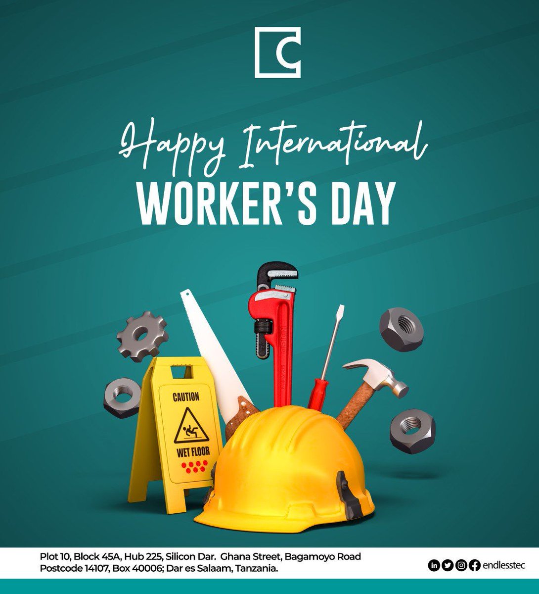 Endlesstec's tweet photo. We Endlessly Appreciate Your Good Work, Happy International Worker's Day
#EndlessTec #SolutionsThatReallyMatters https://t.co/yVn1uw0UKq