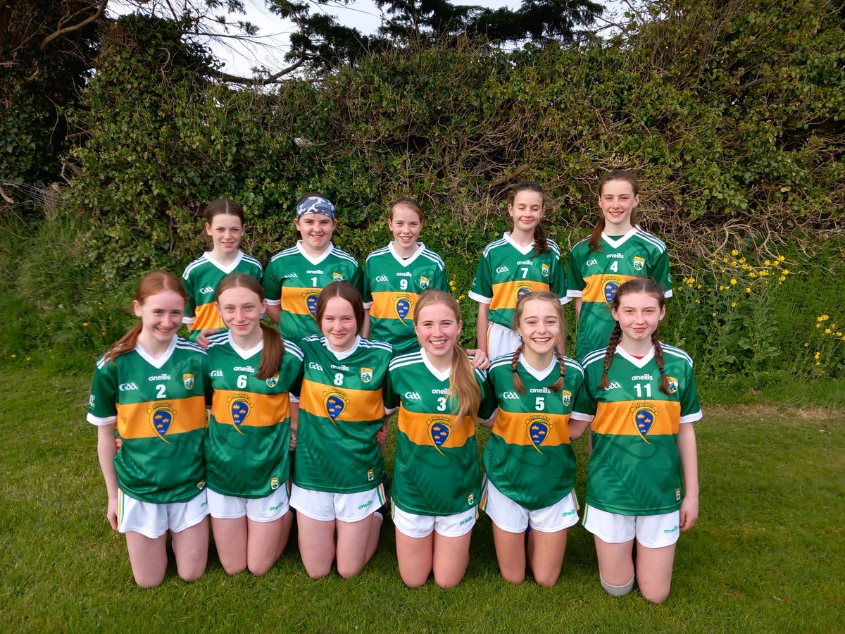 CumannNa's tweet photo. The Kerry girls Primary game team that will play in the munster final this weekend. @MunsterGAA @MunGAABunscol @cnambnaisiunta @CordalGAA @RealtNaMaraCLG @KilcumminGAA https://t.co/6lAl8eVjLs