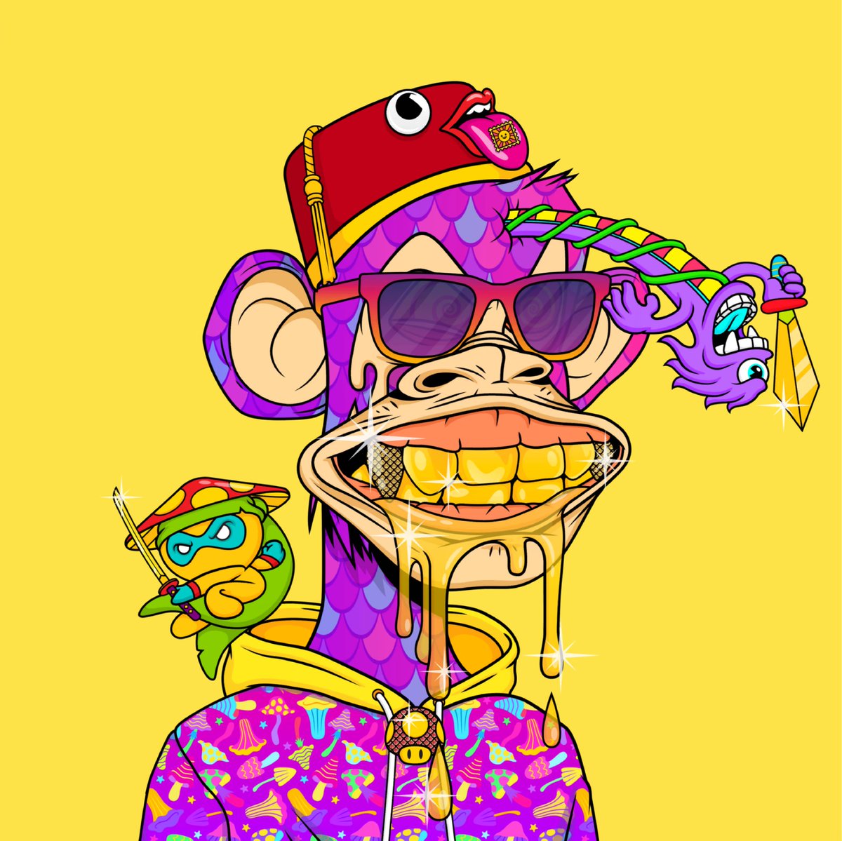 WoahJonny's tweet image. 🎁🎁 PAD GIVEAWAY 🎁🎁

With Gen2 date officially announced I'm going to be running some PAD Giveaways leading up to our Evolution Party 😎🎉🚀

🍄 Follow @WoahJonny and @PsychonautApeD 
🍄 Like and RT
🍄 Tag 3 frens
🍄 Name this trippy-ape

🚨 DRAWN 48 HOURS 🚨

#NFTGiveaways