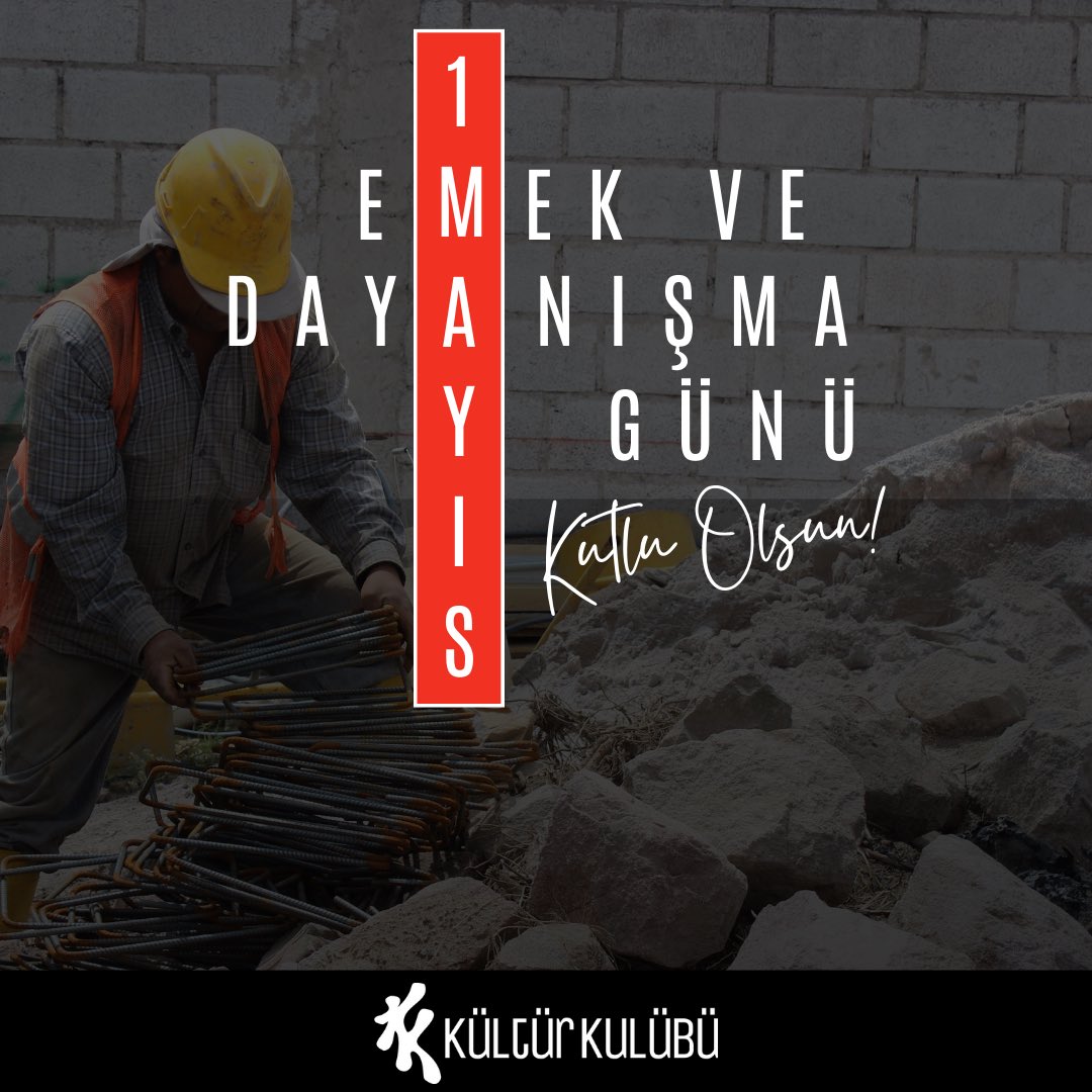 Tüm işçi ve emekçilerin 1 Mayıs Emek ve Dayanışma Günü kutlu olsun.

#1MAYIS #1MayisEmekveDayanismaGunu #1mayısiscibayramı #1mayısisciveemekcibayramıkutluolsun