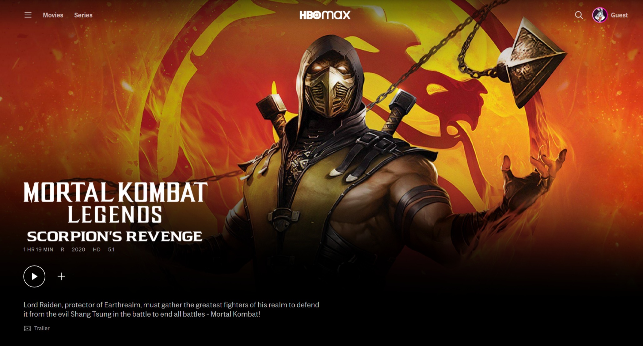 Animation on Max on X MORTAL KOMBAT LEGENDS SCORPION S REVENGE has returned to HBO Max It previously left the service on February 28 2023. https t vs6qpYKf91 X