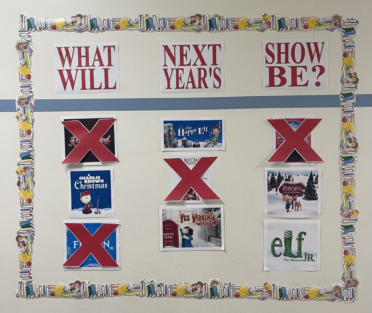 WGMSMusic's tweet photo. Two more shows down! If you got to choose, what would it be?? #TheHappyElf #CharlieBrownChristmas #YesVirginia #Rudolph #ElfJr โฆ@WGFineArtsโฉ โฆ@WestGeneseeCSDโฉ https://t.co/9d2uYg4o02