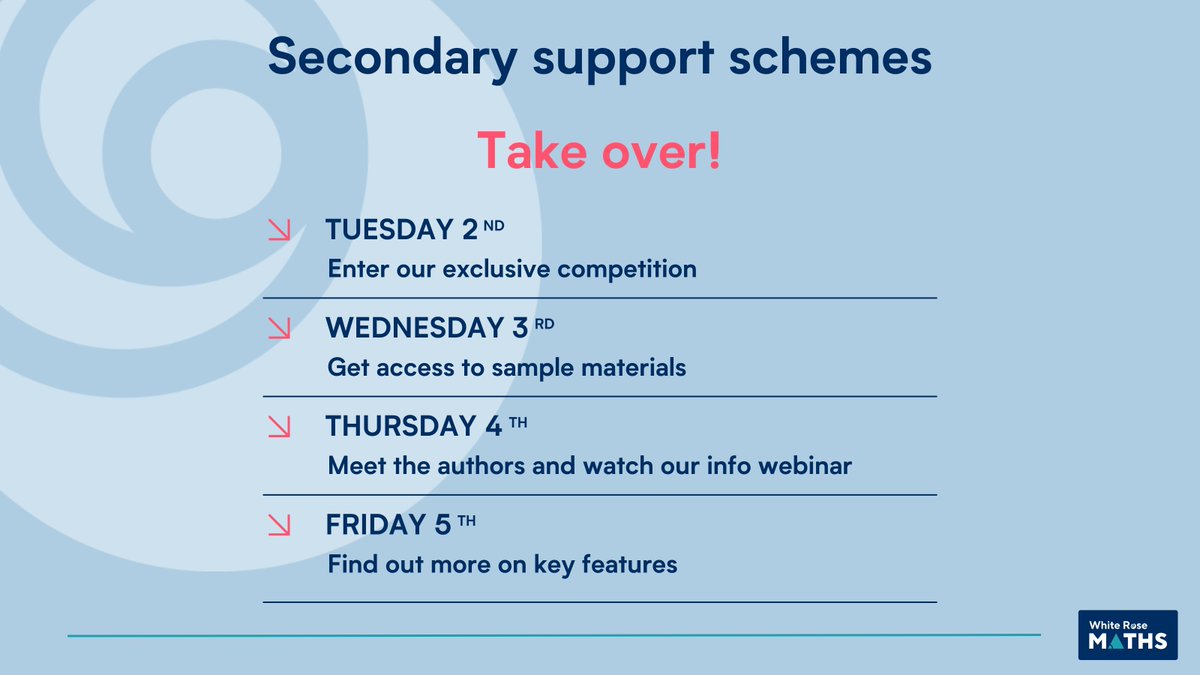 White Rose Education tweet media