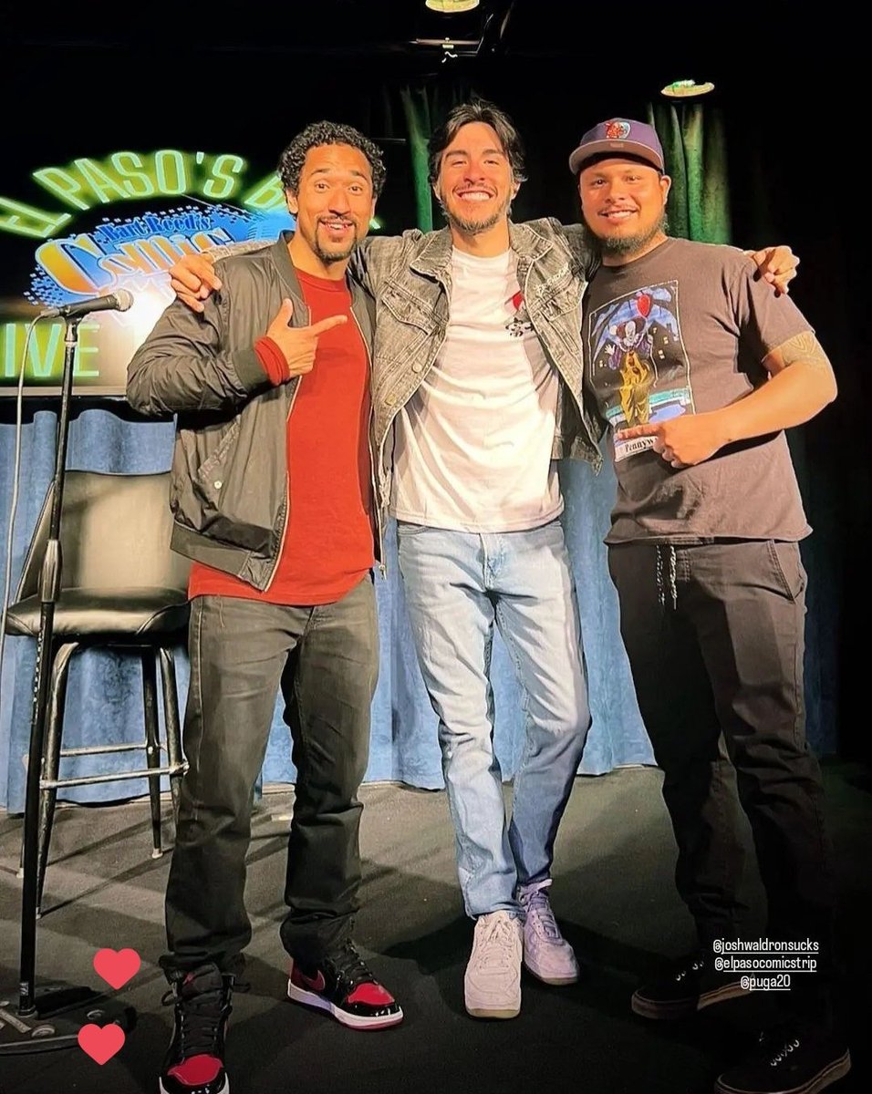 El Paso! You were lovely 😍 Thank you Comic Strip, Josh Waldron &amp; Steven Puga. See u next time