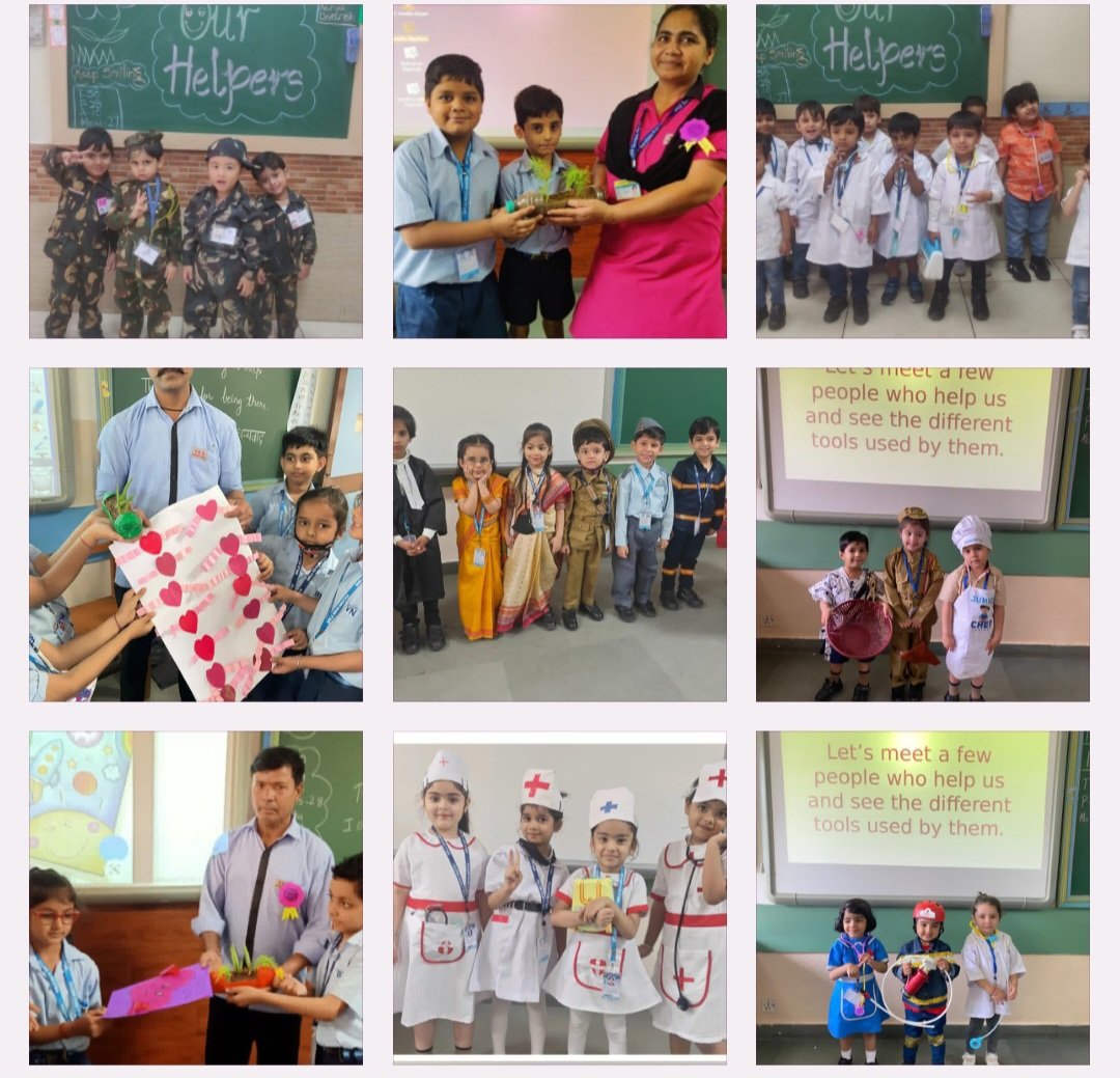 BVN_delhi's tweet photo. The students of BVN jr school mirrored the importance of workers by
“ Stepping into character and owning the stage! “
We honoured the steadfast dedication of our workers by giving plants and badges to pay homage to the hard work and for driving the society forward . https://t.co/wQXstoIW4B