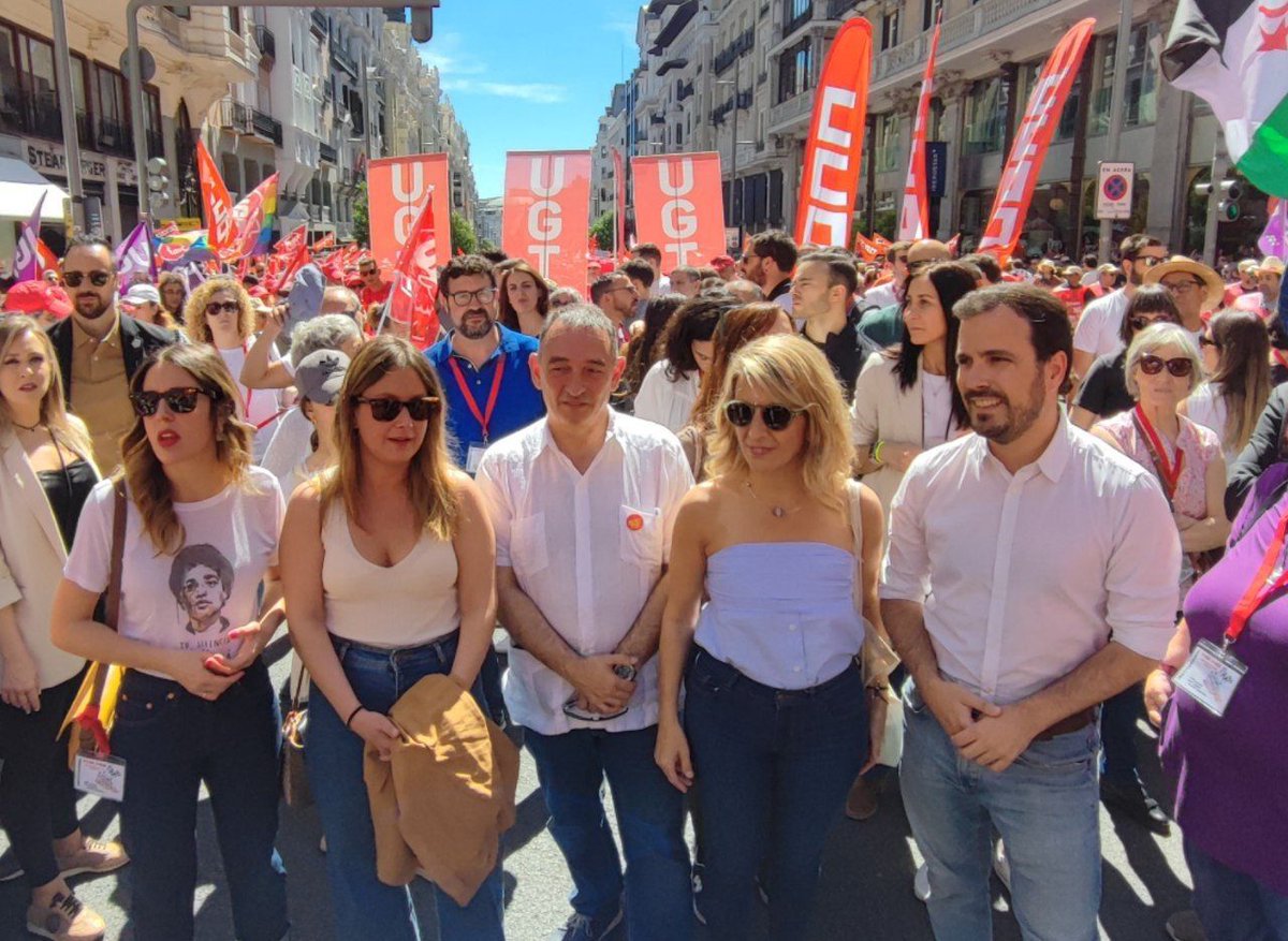 ¡¡Feliz Primero de Mayo!!

#1Mayo2023
#SubirSalariosBajarPreciosRepartirBeneficios