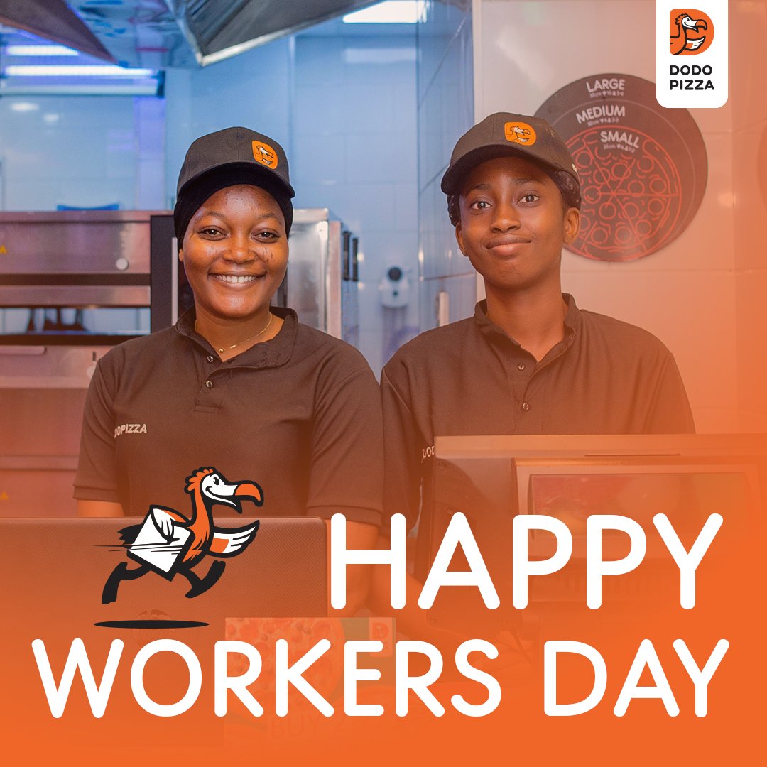 Let's take a moment to recognise the tireless efforts of workers everywhere 🌟 Happy Worker's Day to the true heroes of our society ❤️ #happyworkersday #dodopizzang #dodopizza #workersday #may1st