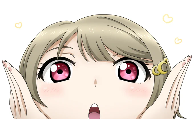 生えかす(生えてくる中須かすみ) #lovelive #虹ヶ咲 #中須かすみ