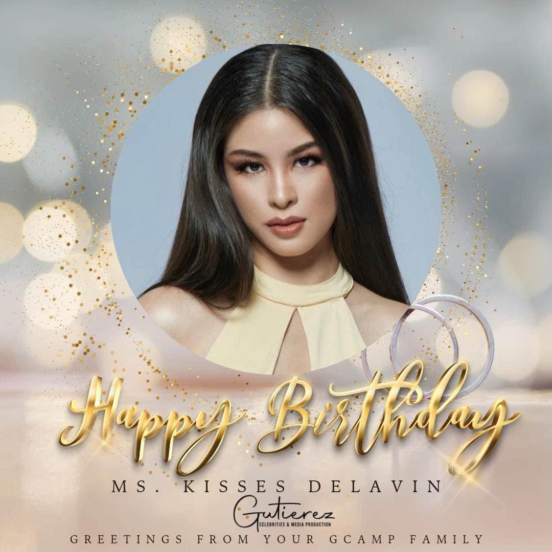 Thank you, Gutierez Celebrities and Media Productions! 🥰🥺

“HAPPY 24TH BIRTHDAY KISSES”

#KissesDelavin 
<a href="/KissesDelavin/">Kisses Delavin</a> 

credit : facebook.com/photo.php?fbid…
