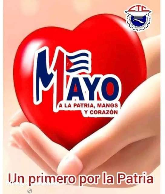 #Cuba
#Holguín, 
#ALaPatriaManosYCorazón
#1eroDeMayo
<a href="/DarquirisC/">Darquiris Sánchez Castro</a>