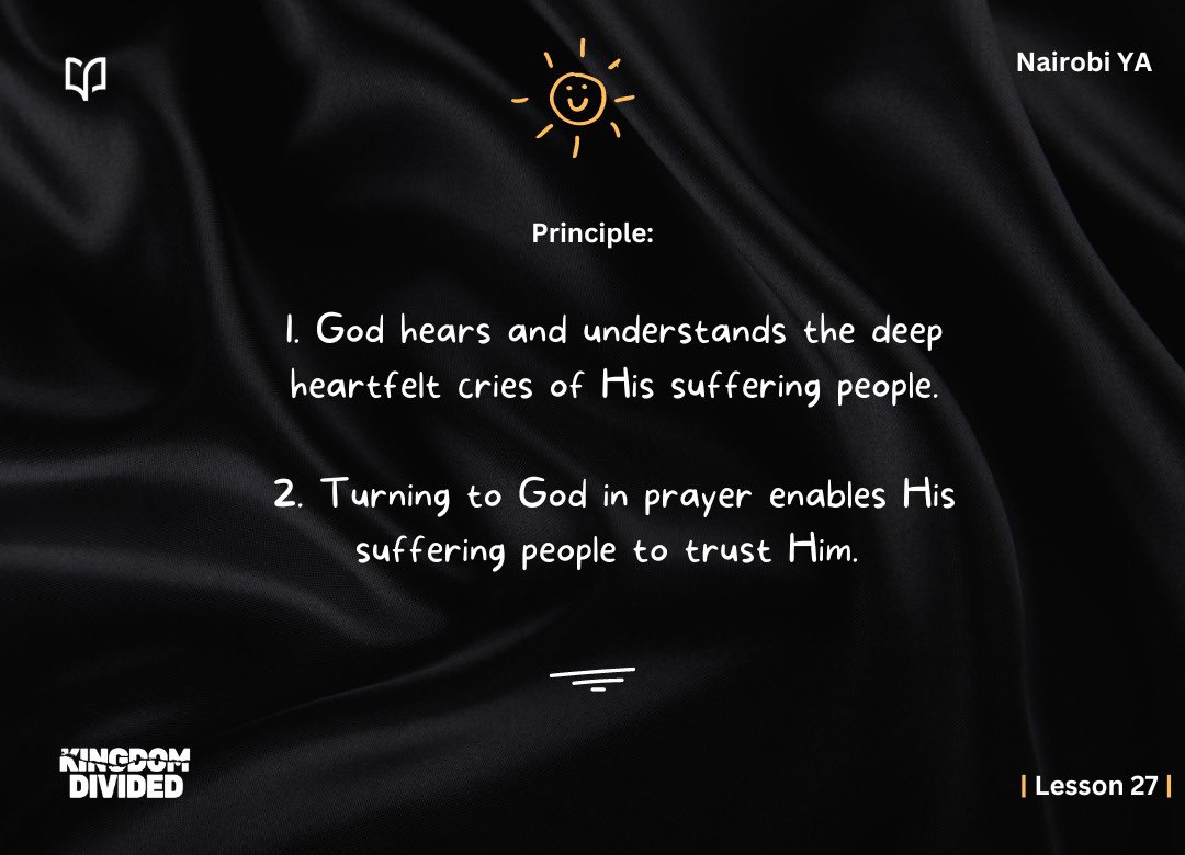 BSFNairobiYA's tweet photo. God completely understands what we see dimly but feel intensely 
#WeareBSF #KingdomDivided #Wearenboya https://t.co/EdppZpKa4O