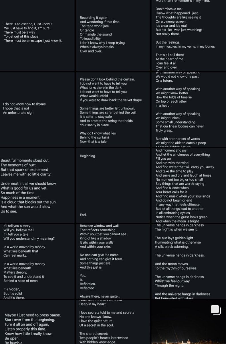rachellybee's tweet photo. I ended up doing #Escapril this year over the final two days of the month which is not at all how I would recommend doing Escapril, but I managed to write 30 poems in two days which is pretty cool.

#LetsEscapril #Escapril2023 https://t.co/MuA3qjr6bl