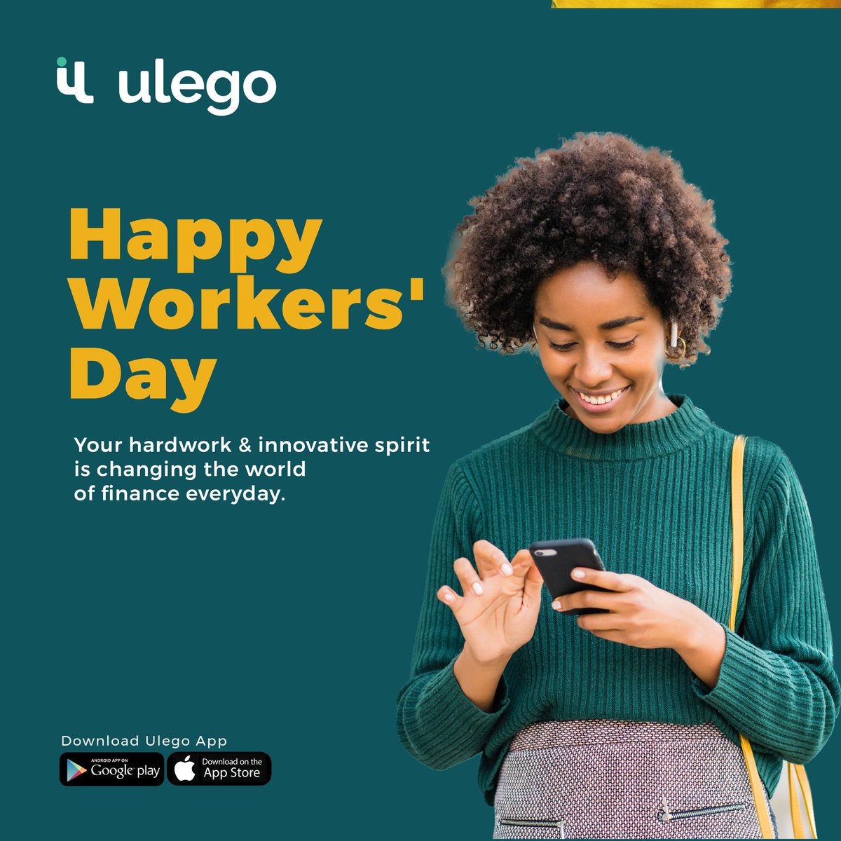 Happy workers day to all the amazing fintech people. You guys are awesome 💚