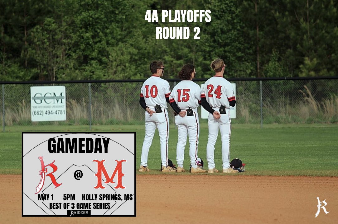 OHA_RaidersBSB's tweet photo. 🚨GAMEDAY🚨

The Raiders travel to Marshall Academy today to face off against the Patriots for Game 1 of Round 2 in the 4A Playoffs! 

The boys are ready to get after it! 

#RaiderBSB #HumbleAndHungry https://t.co/1fIeF7muuH