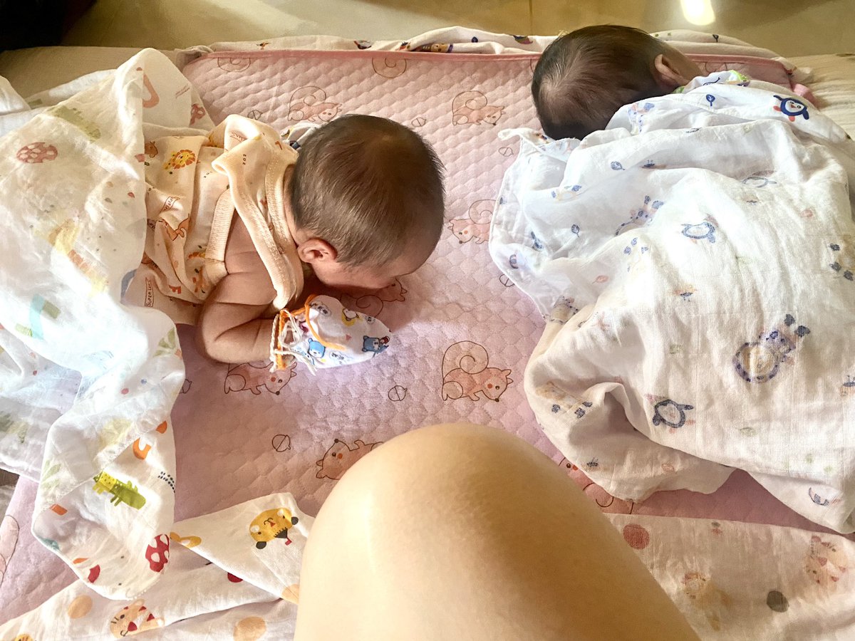 AewLaddawan's tweet photo. 13 วันแล้วววเจ้าก้อนกลม🤍👦🏻👧🏻
ส่วนน้ำนมแม่ต่อรอบได้ 6-7 ออนซ์แล้ว🍼 https://t.co/SidZl63WH8