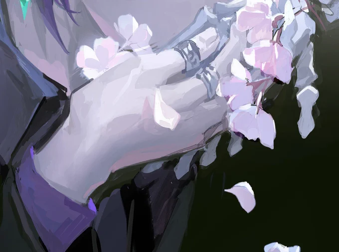 不破のでっかくて質感がリアルな手が好きだから執拗に描き込んだところ 原稿の一部