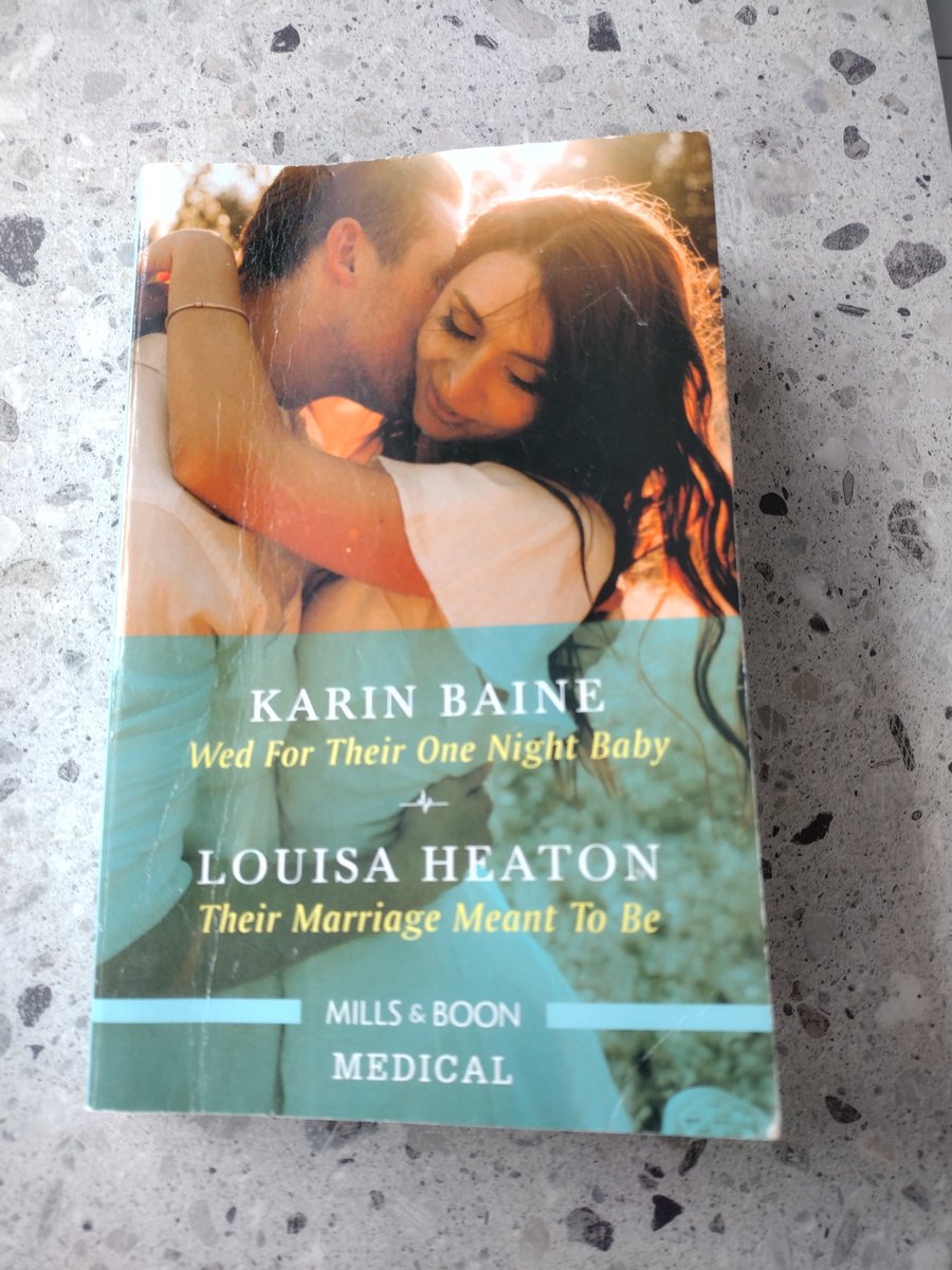 I have just finished reading two stories from Mills & Boon medical series. @karinbaine1 her storytelling keeps you turning pages. First time for reading author Louisa Heaton's work another fab author. 😊 😊