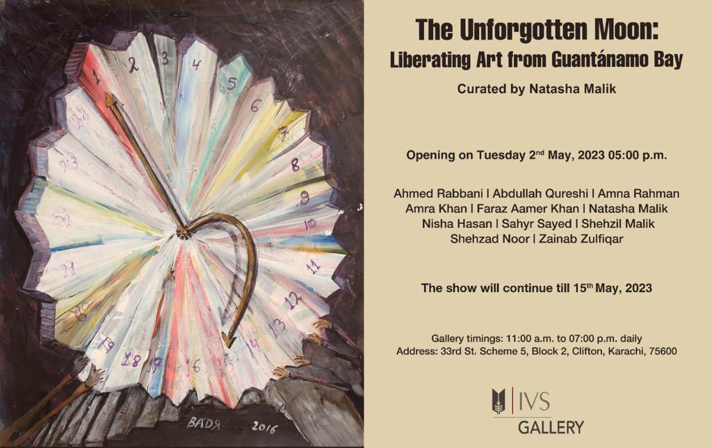 asadmkh's tweet photo. If you’re in KHI, do not miss this poignant show, curated by @Natasha__27, highlighting the art of former Guántanamo prisoner Ahmed Rabbani. A deeper look into his long ordeal is detailed in this piece; https://t.co/WBjJ79J8L4 https://t.co/lXrJs6OLR9