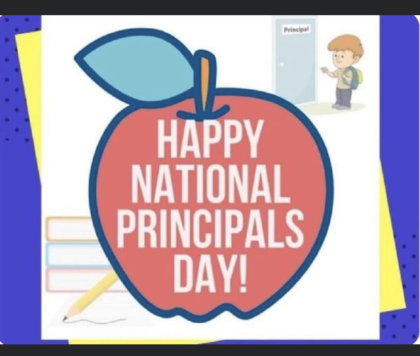 TracyCorcoran13's tweet photo. To the best there is! Happy National Principals Day to @DrWJReilly @YoungWoodsES is lucky to have you! https://t.co/8NUVXNfH8i