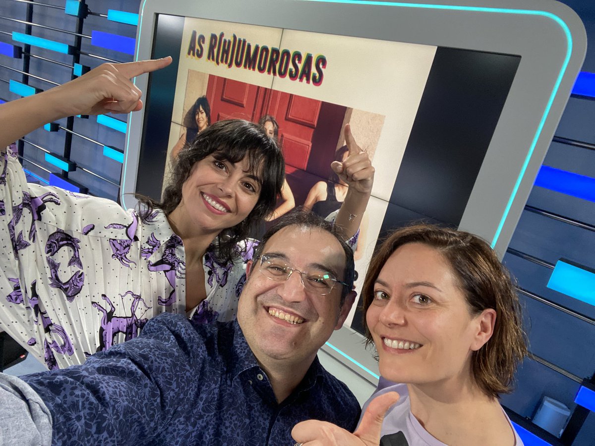 “As principais decisións do espectáculo tomámolas no sofá de Carmen”
👉 Este mércores estréanse no <a href="/EmhuOficial/">EMHU 2025</a> As R(H)umorosas <a href="/martadoviro/">marta doviro</a>, @LediciaSola e @CarmenMendezAct: “Non hai nada como rir e facer rir”.