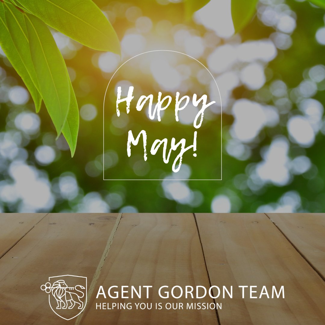 AgentGordonTeam's tweet photo. May, the month of blooming flowers, sunny days, and new beginnings 🌷☀️🌱 

We wish you all the best this month! https://t.co/VTHYpi42FT