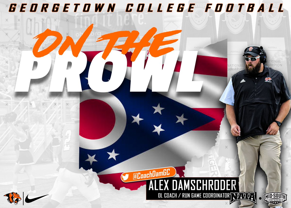 On the Prowl in the Buckeye State! Looking for the next group of Tigers! <a href="/Gtown_Football/">Georgetown College Football</a> 🐅🐅🐅